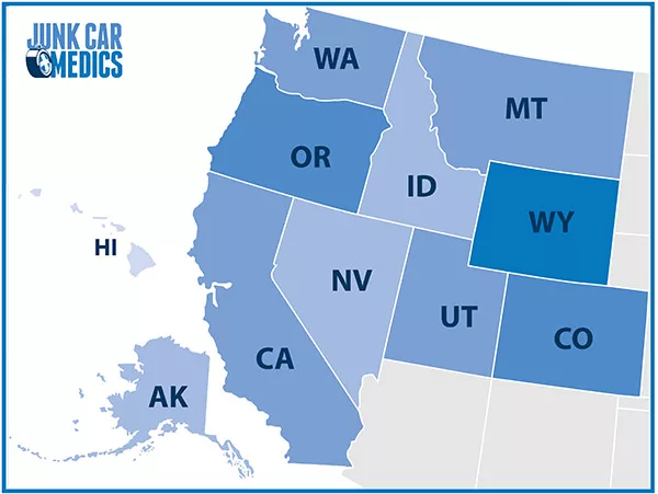 Cash for Junk Cars in Western USA