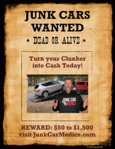 Junk Cars Wanted Nationwide