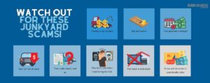 Some examples of junkyard scams to watch out for