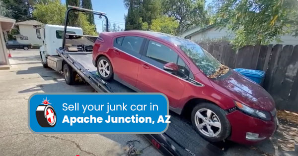 Apache Junction auto salvage yard that buys junk cars with free towing