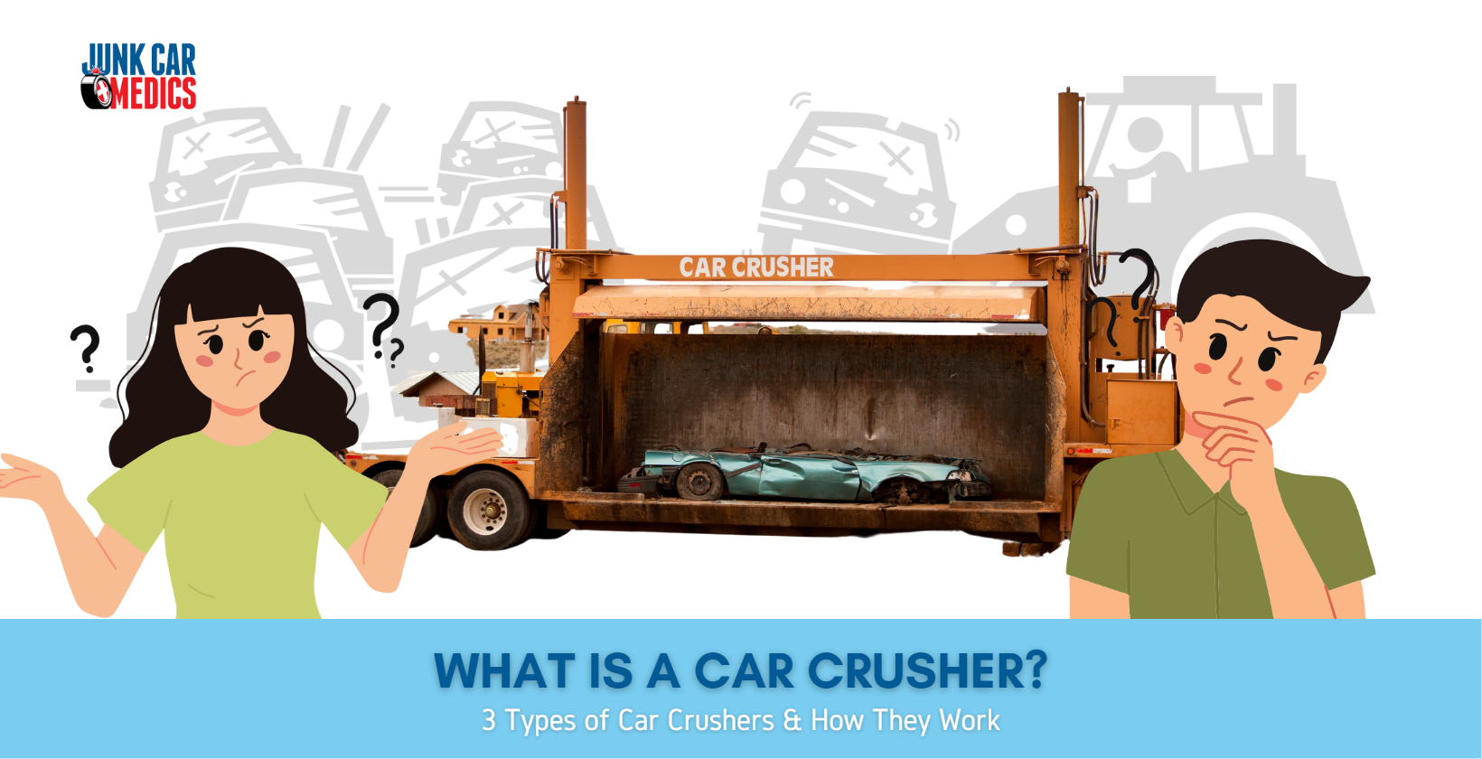 What is a Car Crusher? The 3 Types of Car Crushers And How They Work Junk Car Medics